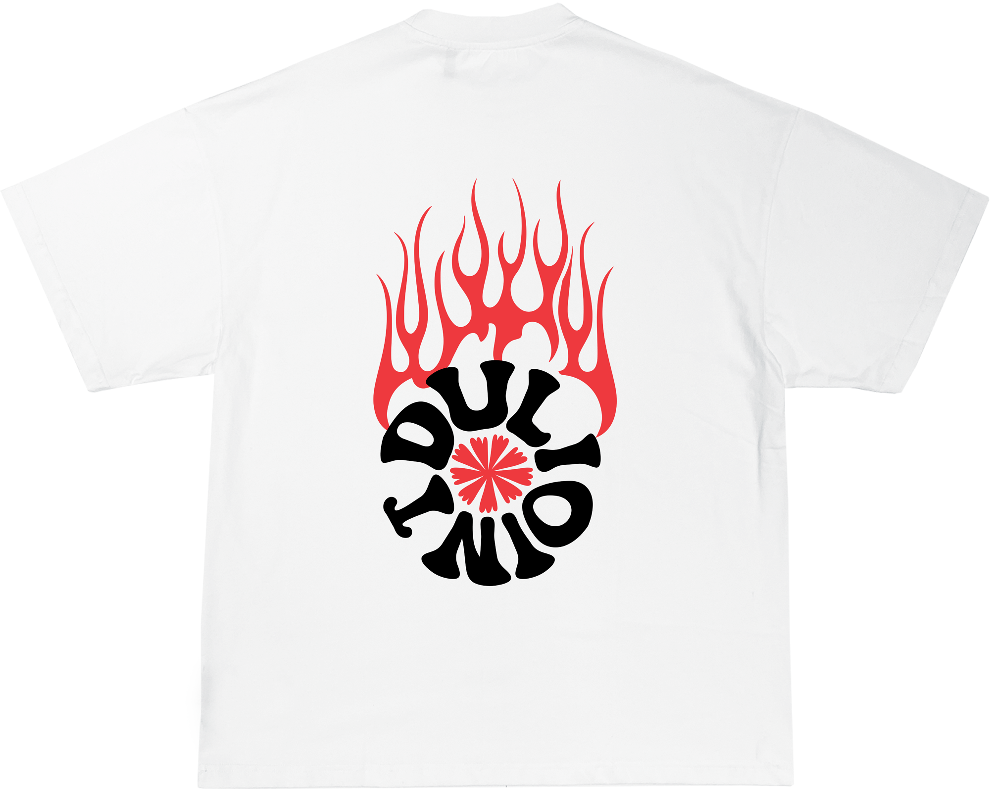 WHITE FIRE TEE