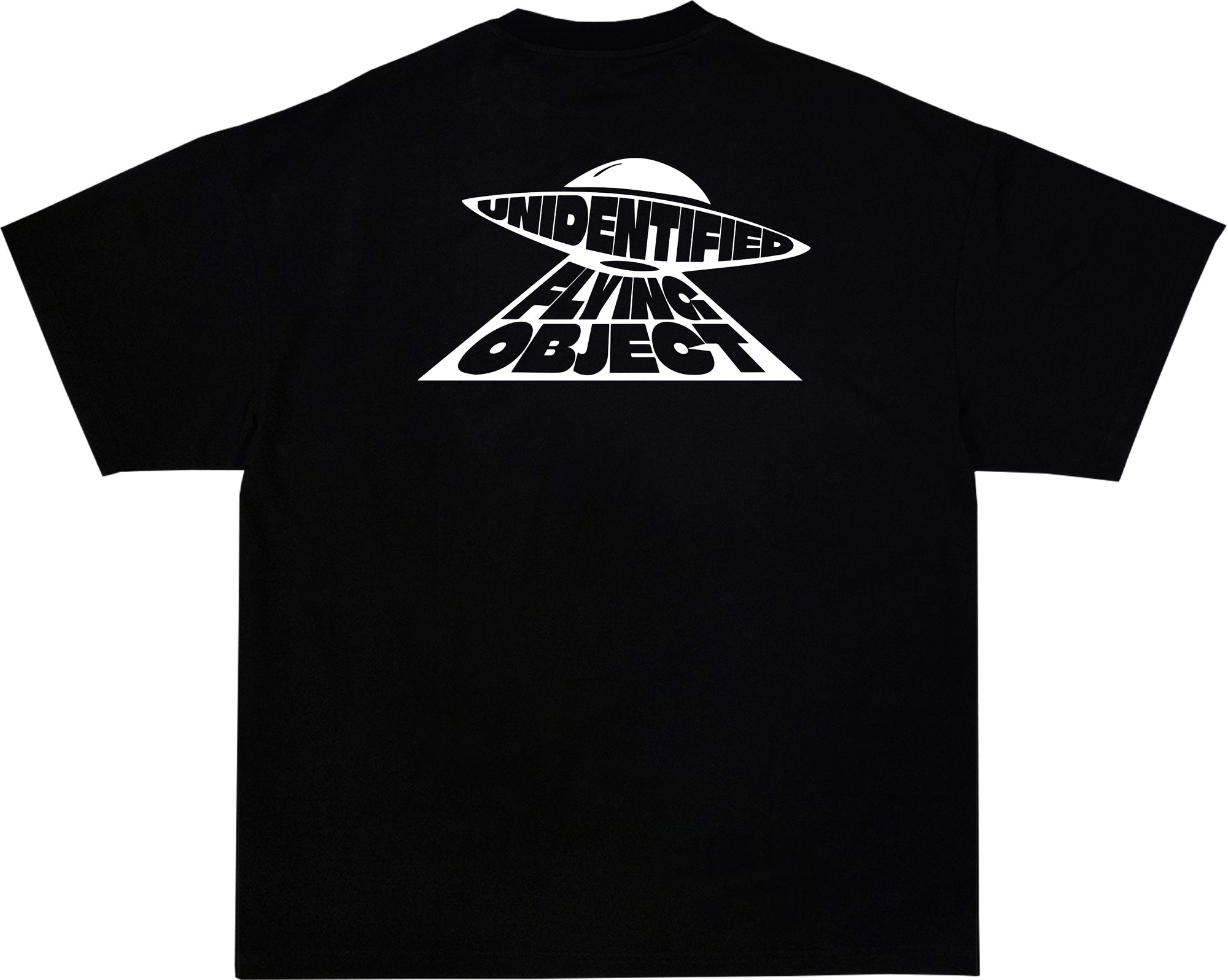 BLACK UFO TEE
