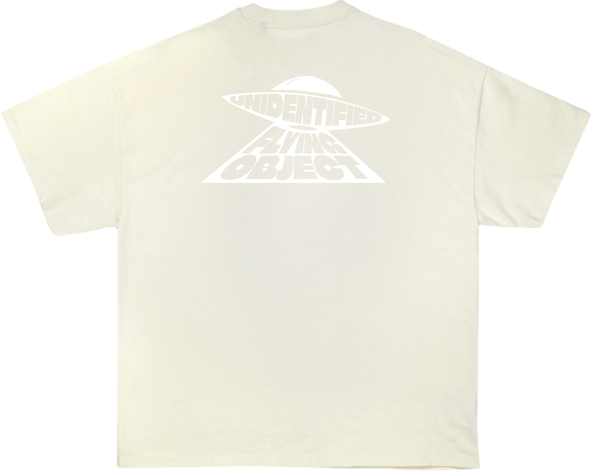 CREAM UFO TEE